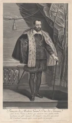 Portræt af Francesco I de