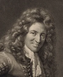 Portræt af lutenisten og komponisten Charles Mouton ca. 1626-1710, 1690