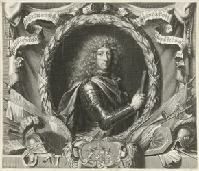 Portræt af Antoine-Armand de Fradet de Saint-Aoust