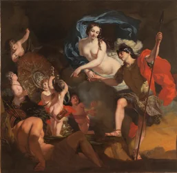 Venus præsenterer våben til Æneas, 1668.