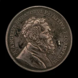 Michelangelo Buonarroti, 1475-1564, italiensk kunstner forside, 1673.