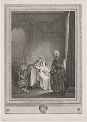 Handelskvinden i omklædningsrummet (La Marchande à la Toilette)