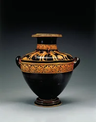 Attisk rødfiguret kalpis, ca. 470-460 f.Kr