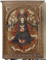 Jomfruens himmelfart, ca. 1450 (tempera ombord)