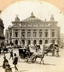 Grand Opera House, Paris, slutningen af det 19. århundrede.