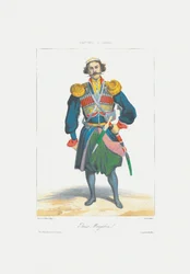 Prince of Megrelia Fra: Scener, landskaber, skikke og kostumer i Kaukasus, 1840