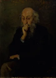 Portræt af kunstneren Nikolai Ge 1831-1894