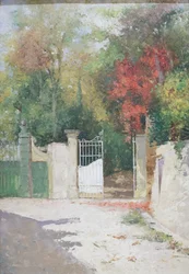 Portene til Villa Pucci i Firenze