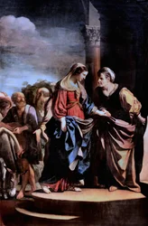 Guercino - La Visitation. Besøgelsen, 1632