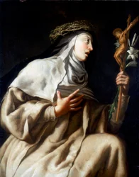 Sankt Teresa af Avila før korset, c1621-1663