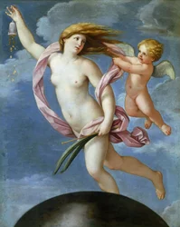 Fortuna med en pung, 1637.