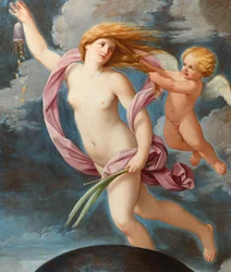 Fortuna med en pung, ca 1636.