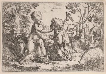 Jesusbarnet og Sankt Johannes