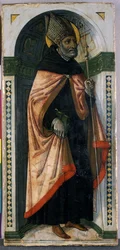 St. Augustine, ca. 1500 (tempera på træ)