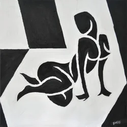 Lygia Nº 3, 2014 (olie på lærred)