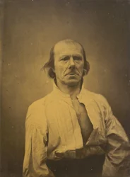 Ansigt i hvile,1854-1856, trykt 1862 (foto)