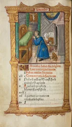 Trykt tidebog (brug af Rom): fol. 12v, november-kalenderside