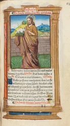 Trykt tidebog (brug af Rom): fol. 98r, Johannes Døberen