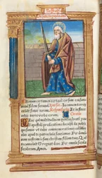 Trykt tidebog (brug af Rom): fol. 99v, St. Paul