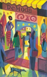 De Moda, 2013 (gouache på papir)