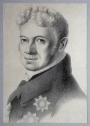 Portræt af prins Grigory Alexandrovich Stroganov 1770-1857, 1820