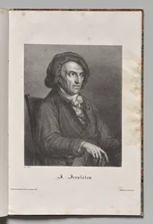 Tysklands berømte forfattere: Portræt af Johann Friedrich Wilhelm Jerusalem