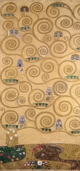 Design til stoclet-frisen. Detalje. 1905/09