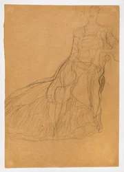Siddende dame (Adele Bloch-Bauer)