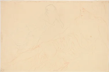 To studier af en liggende kvinde, 1913