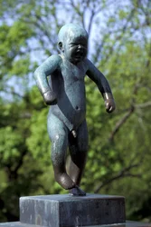 skulptur, Frognerparken, Oslo, Norge, Europa