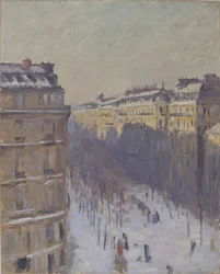 Boulevard Haussmann, sneeffekt, 1879-1881.