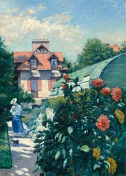 Dahliaer, Have ved Petit Gennevilliers, 1893.