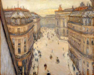 Rue Halévy, udsigt fra en sjette etage