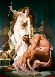 Herkules ved Omfales fødder, 1861