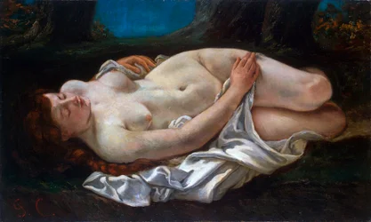 Liggende kvinde, 1865