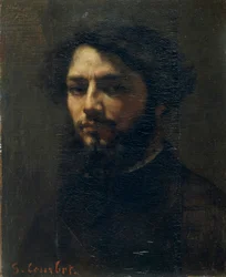 Selvportræt, ca. 1850.