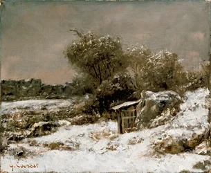 Vinterscene, efter 1855