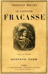 Omslag til Theophile Gautiers bog "Le Capitaine Fracasse", illustreret af Gustave Dore, udgave Charpentier slutningen af det 19. århundrede.