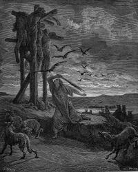 Rizpah, kong Sauls medhustru, 1866