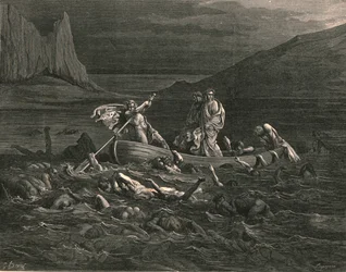 Snart begge gik om bord og skar bølgerne, c1890.
