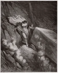 Den Guddommelige Komedie (La Divina Commedia, La Divine Comédie), Inferno, sang 11: Pave Anastasius II