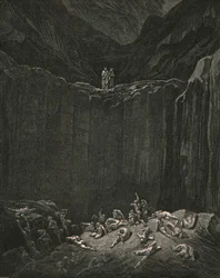 ...all-ransagende retfærdighed, domme til at straffe falsknere, c1890.