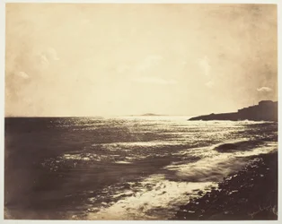 Middelhavet med Agde-bjerget