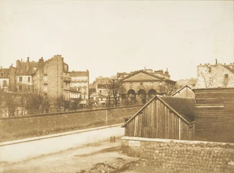 [Udsigt fra fotografens studie], 1851-54.
