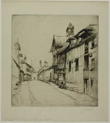 Den lille klostergade, Troyes