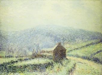 Rimfrost ved Huelgoat, Finistere; Hvid gelé med Huelgoat Finistere, 1903