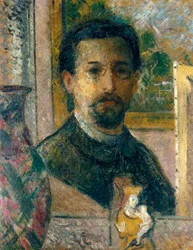 Selvportræt, ca. 1916