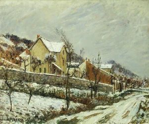 Landsby i sneen; Landsby i sneen, 1911