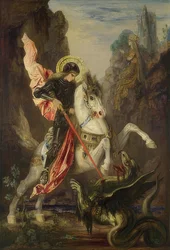 Sankt Georg og dragen. 1889-90