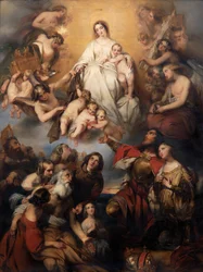 Our Lady of Mount Carmel (olie på lærred)